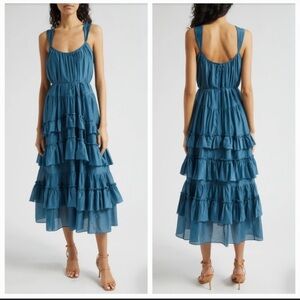 New Cinq a Sept Kandra Cotton Silk Dress